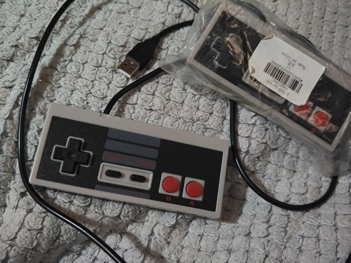 2x USB Gamepad Retro NES Controller. Nintendo Emulation Classic - Picture 2 of 2