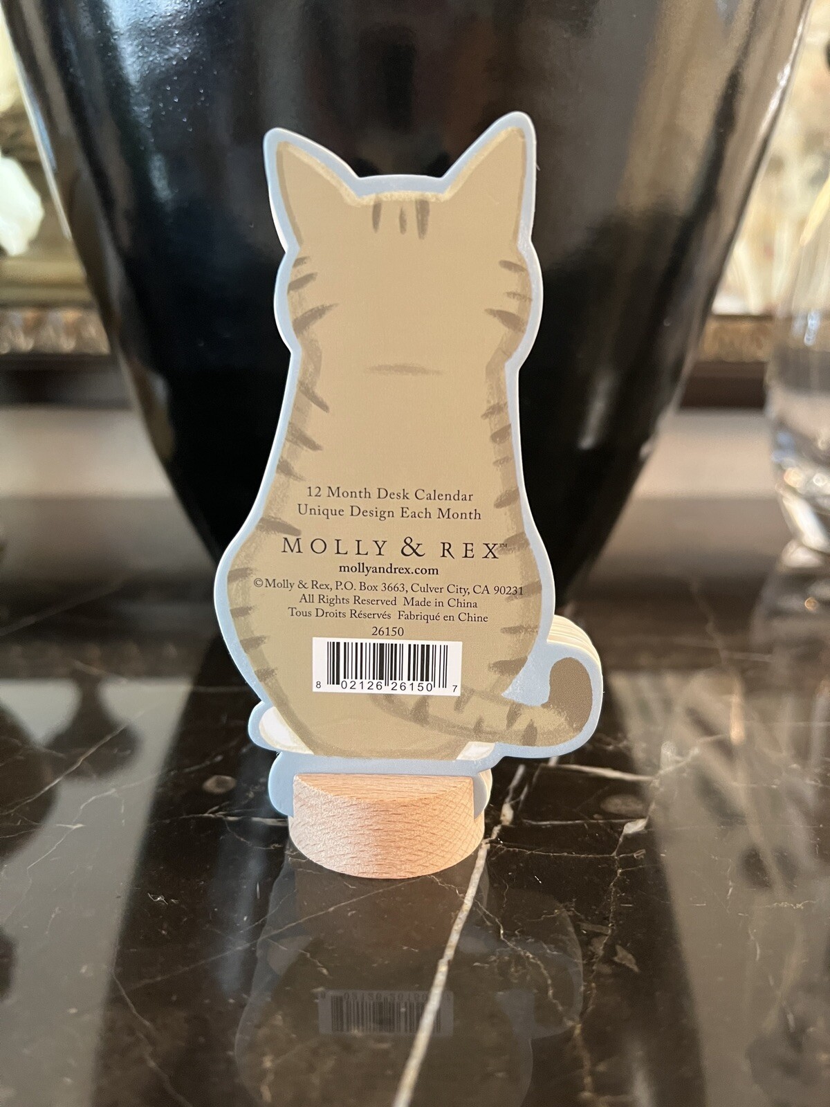 Molly & Rex August 2021 - July 2022 Standing Cat calendar. Past date,  Cute! | eBay