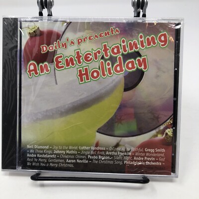 Daily's Presents ~ AN ENTERTAINING HOLIDAY (CD, 1997, Various Artists)