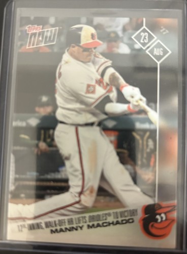 2017 Topps Now 513 Manny Machado