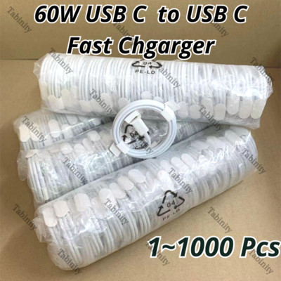 For Android iPhone 15 Pro Plus 60W USB C Type C Fast Charger PD Cable Wholesale