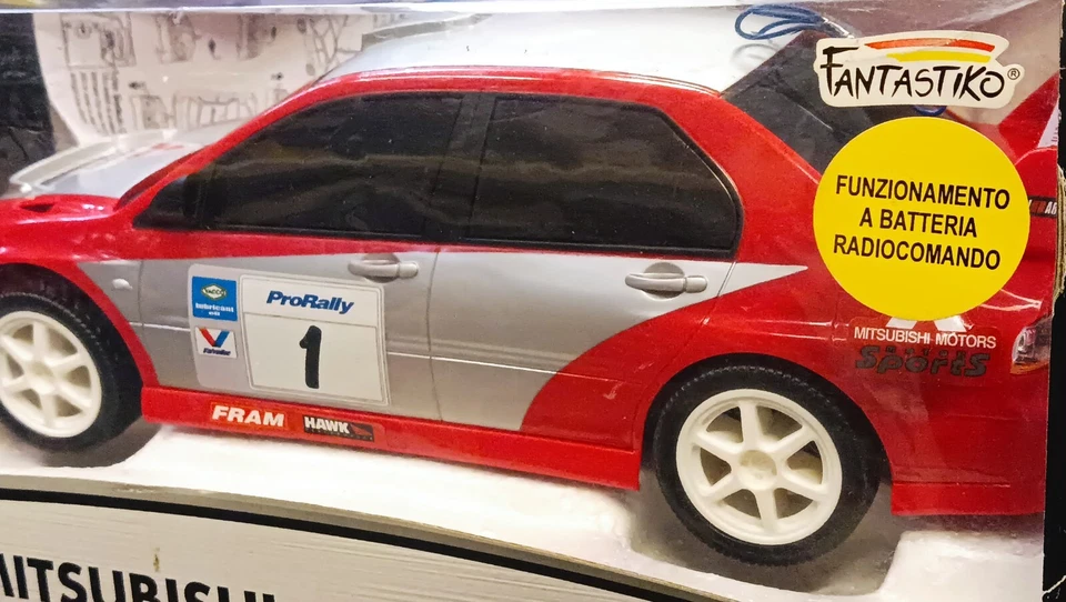 Mitshubishi Lancer Evolution VIII RALLY  - 1/14 RC Model - 6V. - ZAP TOYS - Immagine 4 di 4