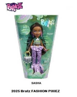 2025 Bratz FASHION PIXIEZ Fashion Doll SASHA IN HAND | eBay