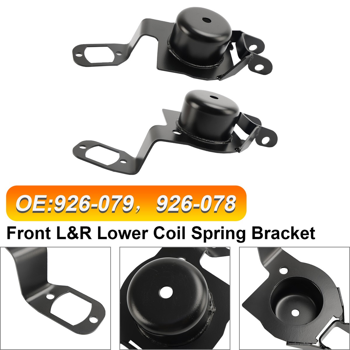 Pair Front Lower Coil Spring Bracket For Jeep Grand Cherokee