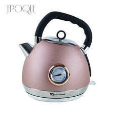 Epoque 1.8L Retro Rapid Boil Stainless Steel Electric Kettle Cordless
