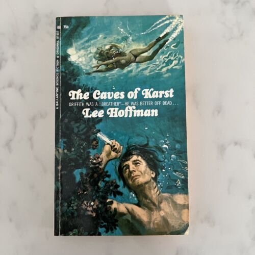 THE CAVES OF KARST by Lee Hoffman  1969 Ballantine FIRST PRINTING paperback - Picture 1 of 8
