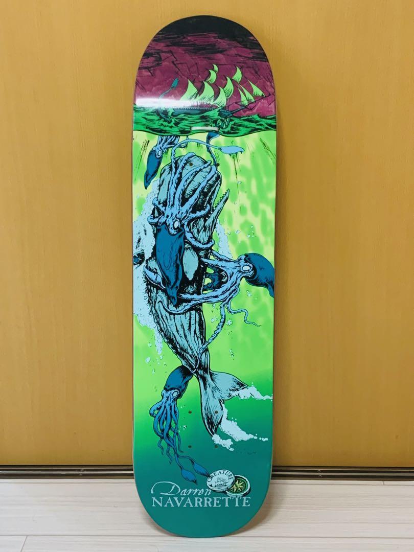 Creature skateboard deck Darren Navarrette 8.8 inch unused import from Japan-image