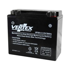 Vertex Battery Harley Davidson XL 1200 C Sportster Custom Anniversary 1998-1998