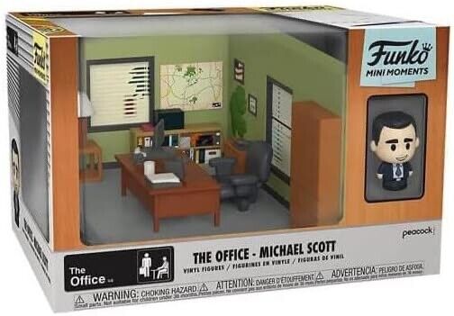 Funko POP TV Mini Moments: The Office - Michael with Chase (Styles May Vary)