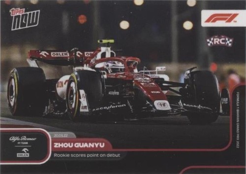 1:18 MINICHAMPS Alfa Romeo F1 C42 #24 Test Barcelona 2022 Guanyu
