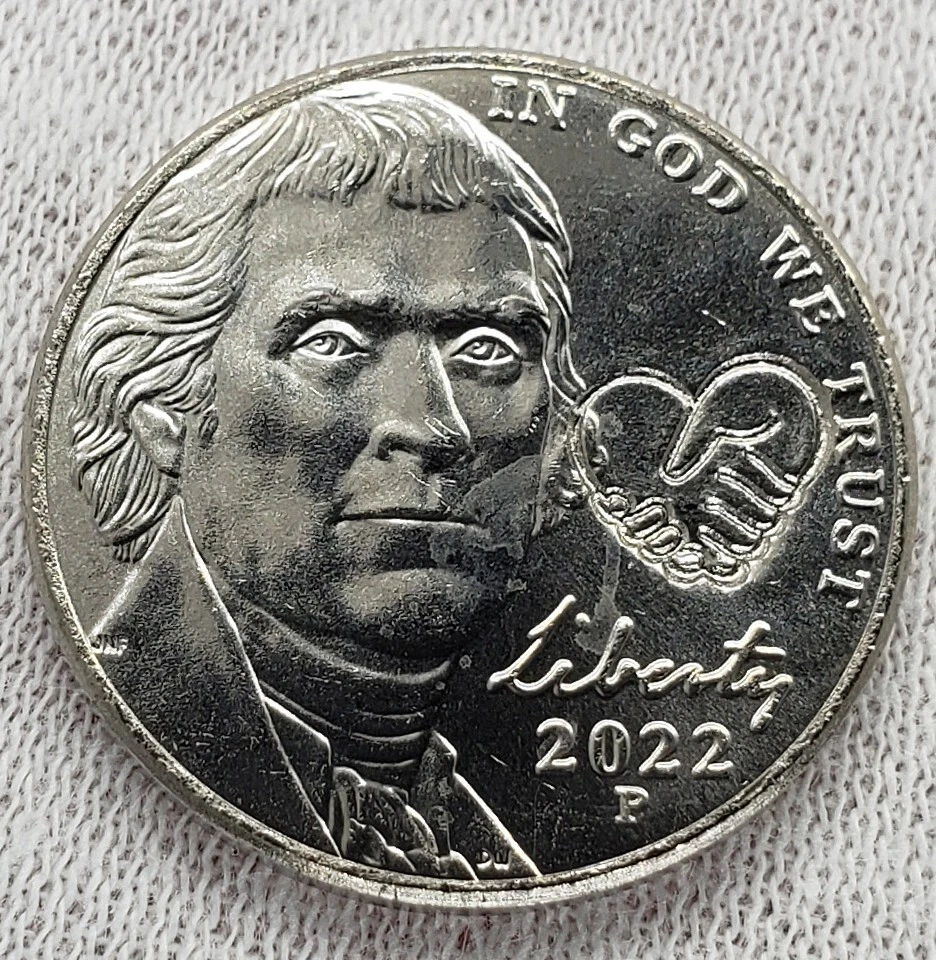 2022-S Jefferson Deep Cameo Gem Proof Nickel – Uncirculated 5C Coin Fast Shipping