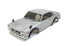 Nissan Skyline 2000gt-r Kpgc10 Tuned Ver. Silver Deco Body Set Fab606sl