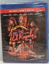 New w/ Torn Seal Bad Times At The El Royale Blu-ray  DVD  Digital Jeff Bridges