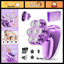 5-in-1 Women's Electric Razor, Waterproof Hair Remover, Rechargeable Shaver, LED