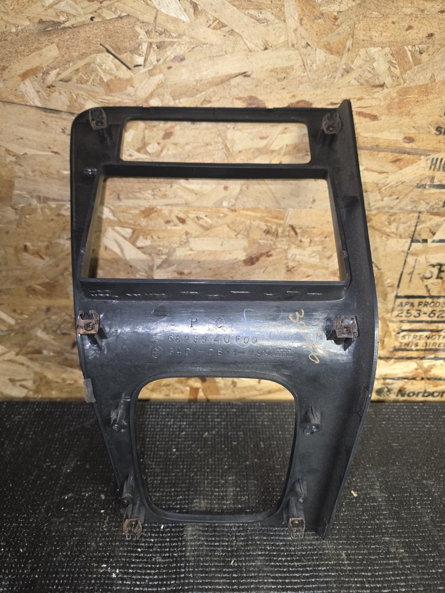 89-94 Nissan 240sx Interior Radio Shifter Bezel S13 Surround Trim
