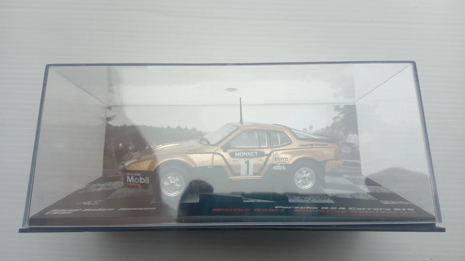 Porsche 924 Carrera GTS Rohrl Rally Hessen 1981 1:43 Ixo Altaya - Immagine 2 di 4