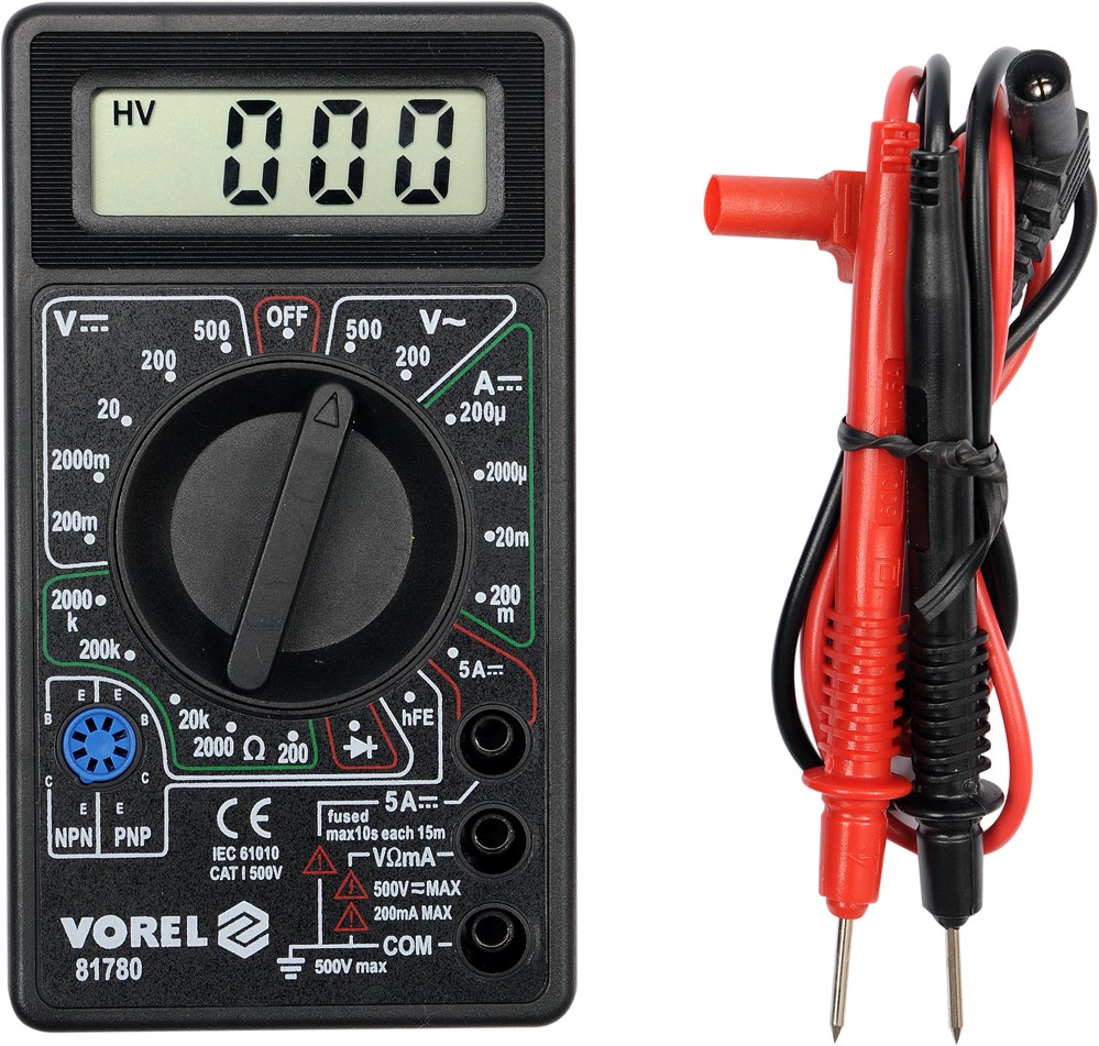 Fits YATO NARZ�DZIA 81780 DIGITAL UNIVERSAL METER /MINI/