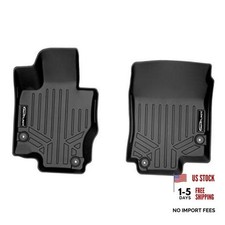Custom Fit Floor Mats 1st Row Liner Set Black for 2020-2021 Mercedes-Benz GLE