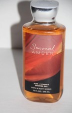 Bath  Body works shower gel sensual amber 10 fl oz sealed disctd new
