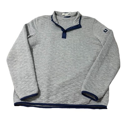 Men s Holderness & Bourne Sullivan Quilted T Snap Golf Pullover Size Medium  
