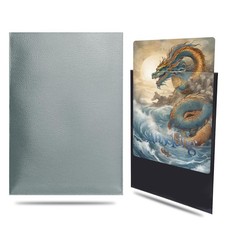 Grey Magic Card Sleeves for Magic TCG Standard Card Sleeves Trading Thicker D...