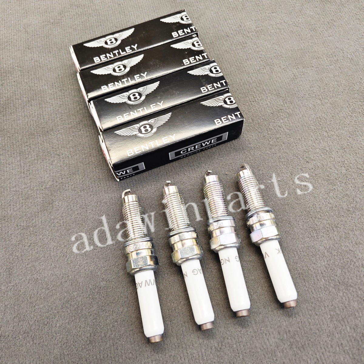 12 Pcs Bentley Spark Plugs W12 6.0T 07P905601B For W12 NEW
