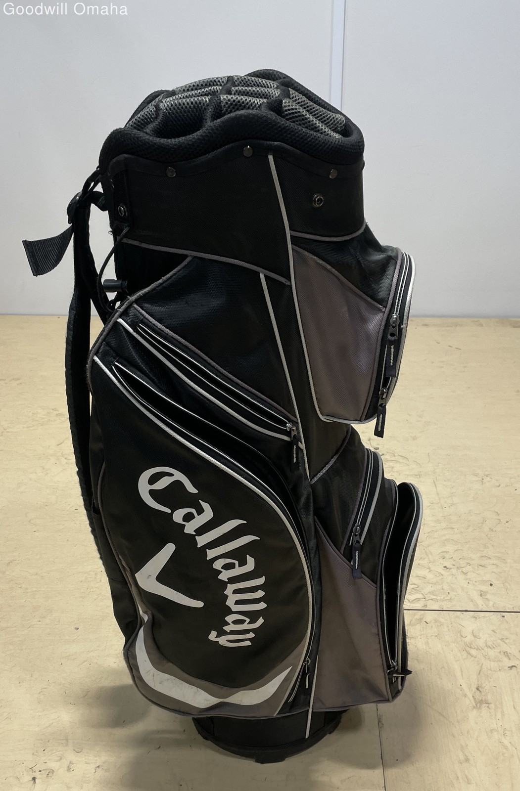 Callaway 14-Way Divider Golf Carry/Cart Bag (Black) W/ Shoulder Strap