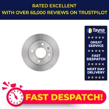 2x Brake Discs Pair Vented fits FORD COURIER Front 89 to 02 239.5mm Set Bosch