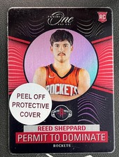 2024-25 Panini One And One Reed Sheppard #10 RC Permit to Dominate Case Hit SSP
