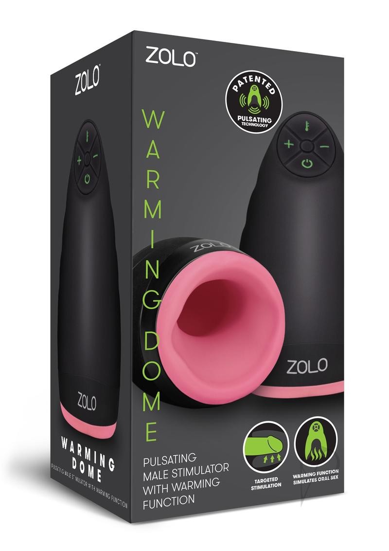 ZOLO Warming Dome Rechargeable Vibrating Masturbator - Pink/Black | eBay