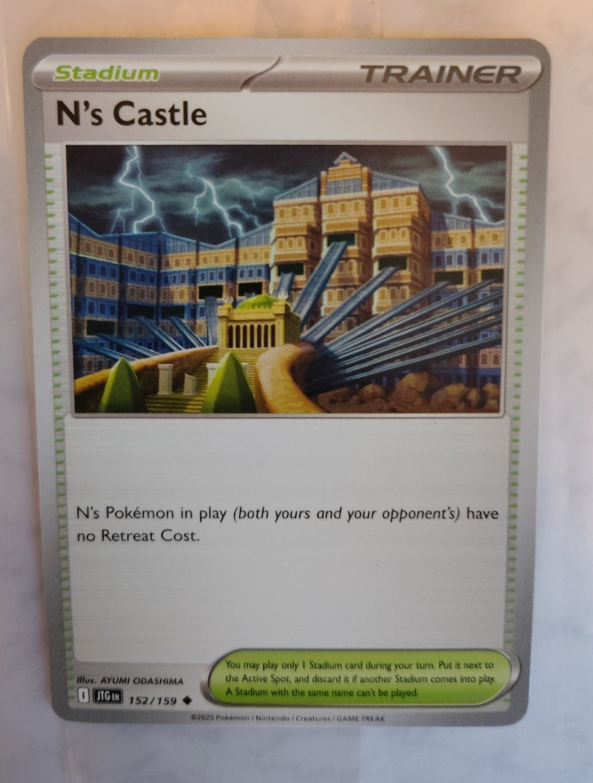 N’s Castle 152/159 SV Journey Together Uncommon Near Mint