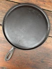 Pre Griswold Erie #9 Cast Iron Griddle