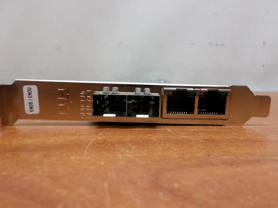 IBM 00E2719 4-Port 10Gb SFP+ 1Gb SR RJ45 Ethernet Copper Adapter PCIe Card - Image 3 of 4
