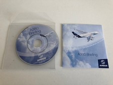 Airbus A380 promotional aircraft brochure / CD-ROM 2006