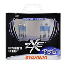 Sylvania Zxe 893 Xenon Fueled Fog Light Bulbs 4 Or 8 Bulbs Brand New Sealed
