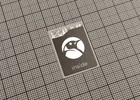 5 x Black & Silver Linux Inside v2 Stickers For The Computer Case 18 x 25 mm