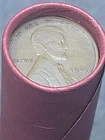 Amazing Xf+1909S & Au+1909P Mint Pennies Ends Of Lincoln Wheat Cent Roll