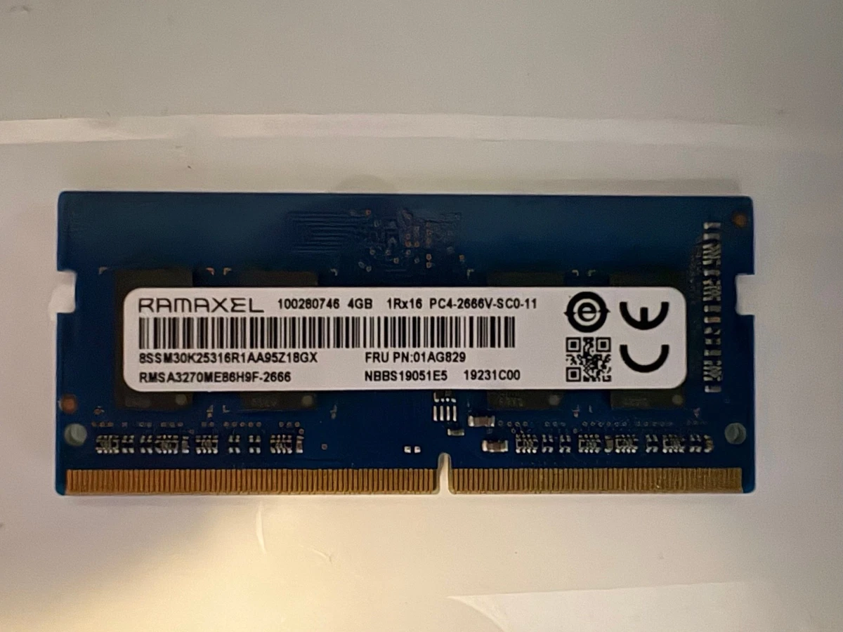 Ramaxel Computer PC4-21300 (DDR4-2666) Bus Speed Memory (RAM) for