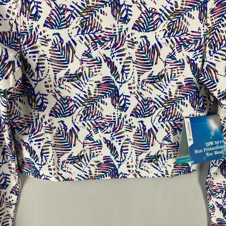 Coolibar Ocean Drive protector contra erupciones recortado para mujer pequeño UPF 50+, manga larga Foto 3 de 4