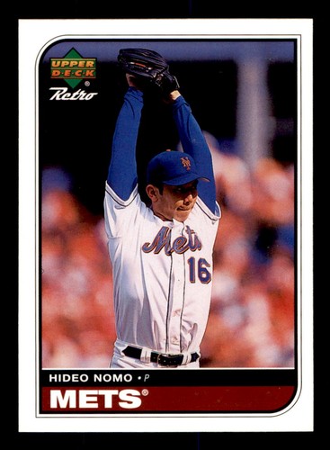 1998 Upper Deck Retro Hideo Nomo #62 card