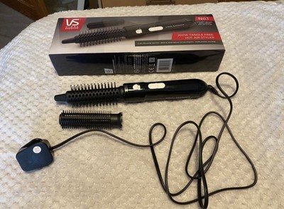 Vidal Sassoon Heißluftstyler 200W Verwicklungsfrei Lockenwickler Bürste 19m 25m Neu