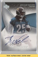 2007 Exquisite Collection Parallel 1 57/60 Reggie Nelson #97 Auto READ 0e3