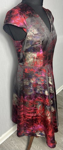 PER UNA Occasions Dress. Thick Heavy Material New With Tags Wool Blend UK12 - Picture 5 of 10