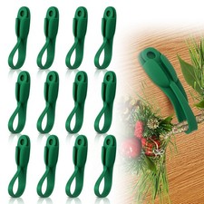 12 PCS Christmas Garland Hanger for Mantle Garland Hooks, Christmas Wreath Ti...