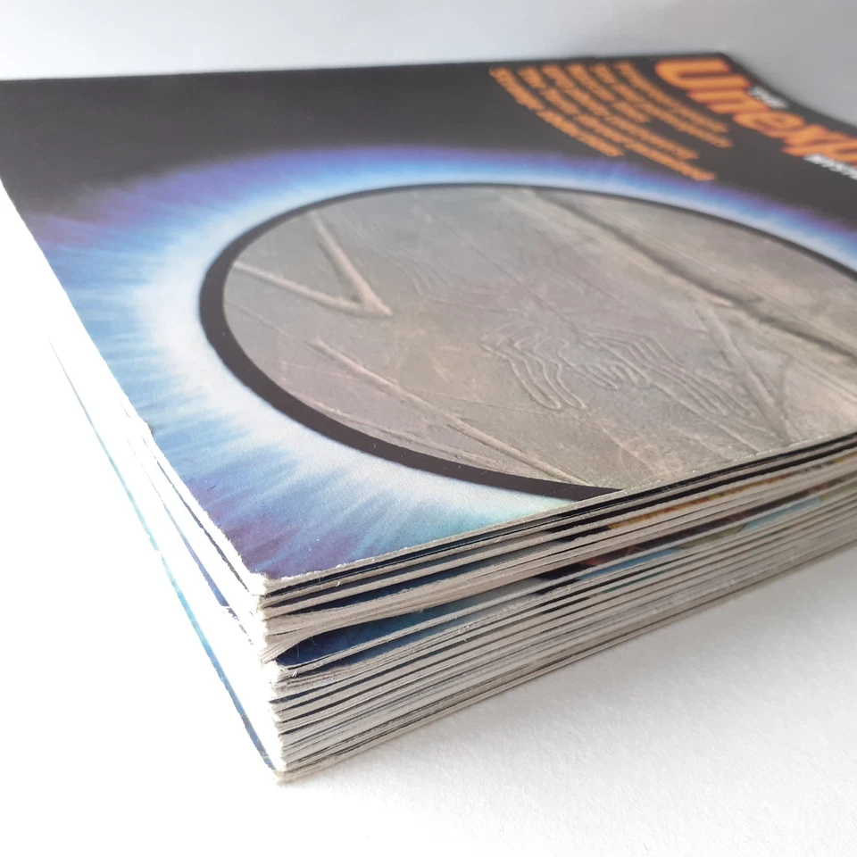 The Unexplained Mysteries, Paranormal Magazines, 17 Issues, 1981, Vintage UFO Foto 4 de 4