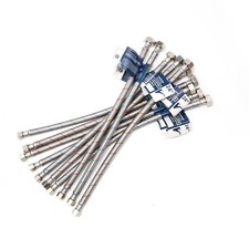  10-Pack Faucet Hose,Faucet Supply Lines 3/8" Comp x 1/2" FIP , Certified S...
