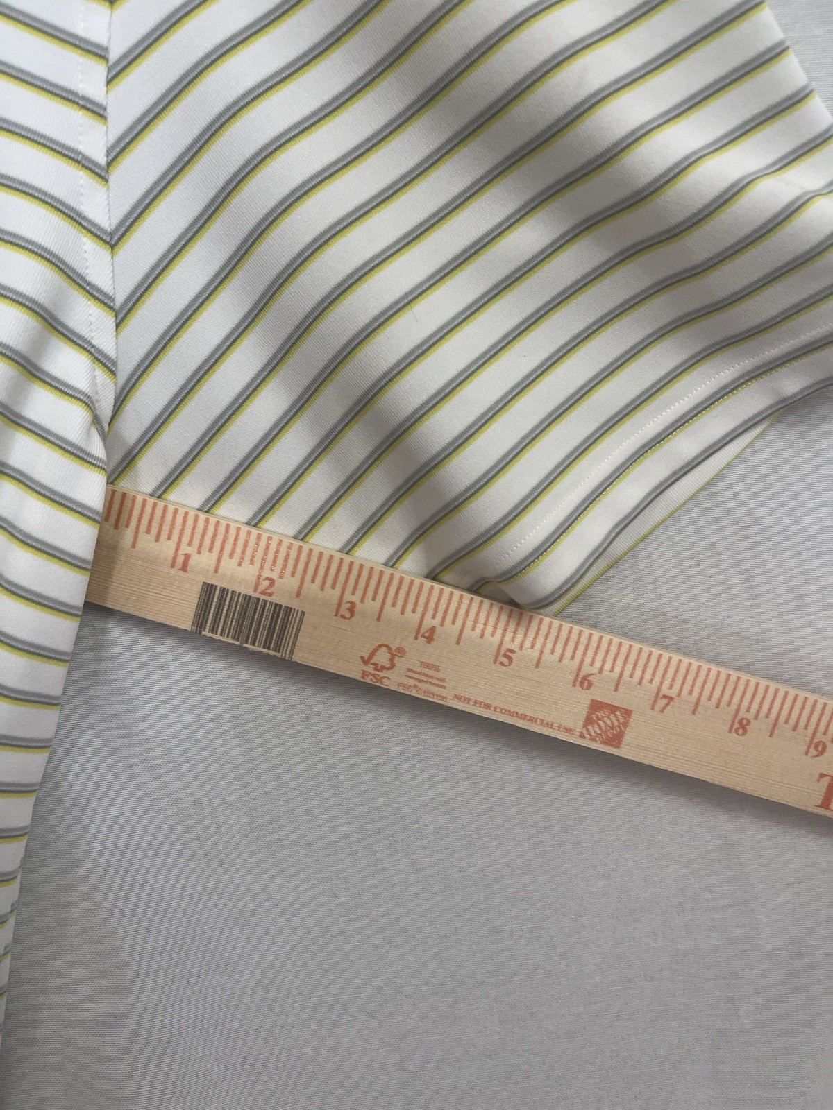 Under Armour Heat Gear Loose Men's Sz XL Polo Shirt Short Sleeve Striped thumbnail 12