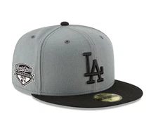 Los Angeles Dodgers  2025 World Series Champions Storm Gray 59FIFTY Fitted Cap