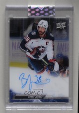 2022-23 Upper Deck Clear Cut Boone Jenner #CC-BJ Auto 11jd