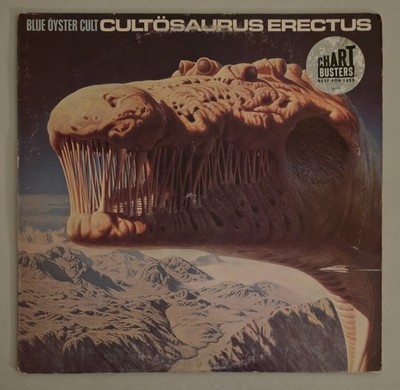 Blue Oyster Cult  Cultosaurus Erectus  Vintage Vinyl LP Record  W/ Insert  RARE 
